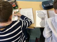 Schüler beschäftigen sich mit ihrem Co2-Fußabdruck
